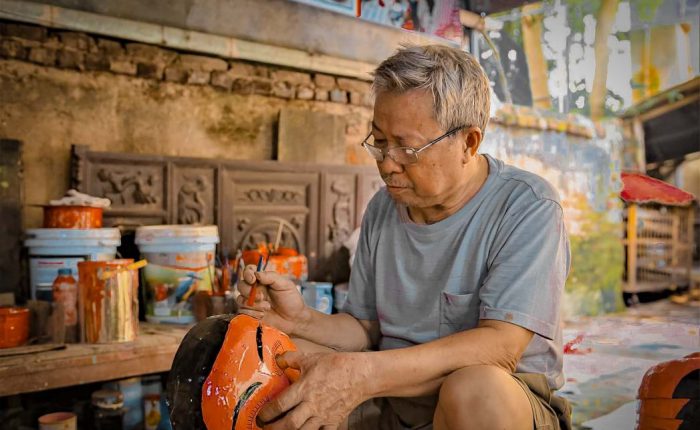 làng nghề ông hảo - đồ chơi trung thu truyền thống