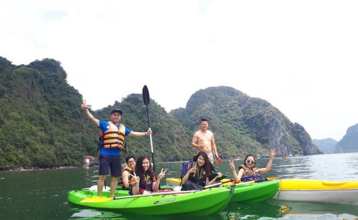 trải nghiệm làng chài trà báu